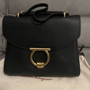 salvatore ferragamo gancini top